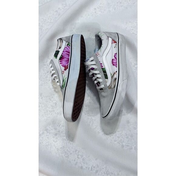 VANS OLD SKOOL ALOHA TROPICAL SKATE SHOES SNEAKERS M SZ 5.5 W SZ 7 - Picture 6 of 14